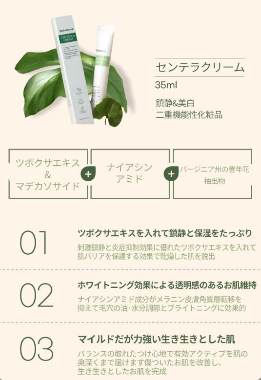 Dr.hometox アクティブセンテラクリーム 35g