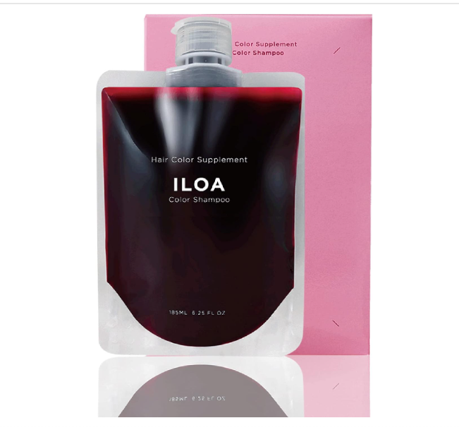 ILOA Hair Color Supplement イロア カラーシャンプー ピンク 美容室専売品 褪色防止 185ml