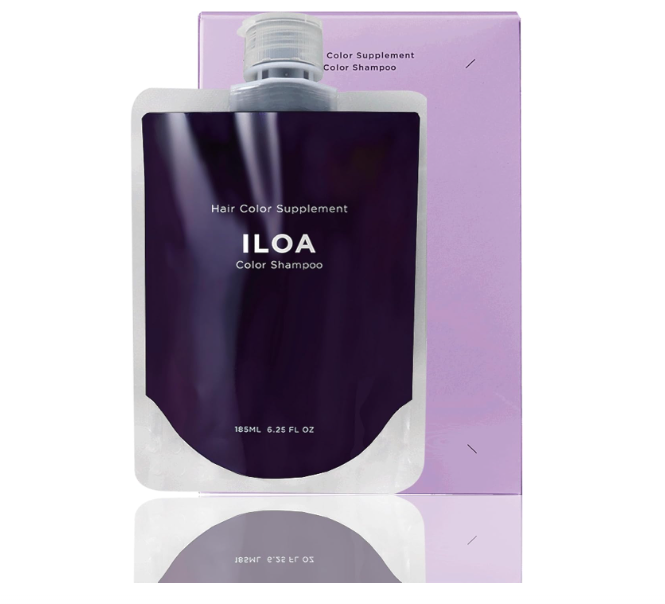 ILOA Hair Color Supplement イロア カラーシャンプー パープル 紫 ムラシャン 美容室専売品 褪色防止 黄ばみ消し 185ml