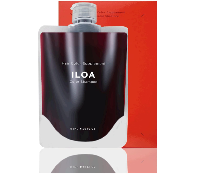 ILOA Hair Color Supplement イロア カラーシャンプー レッド 赤 美容室専売品 褪色防止 185ml