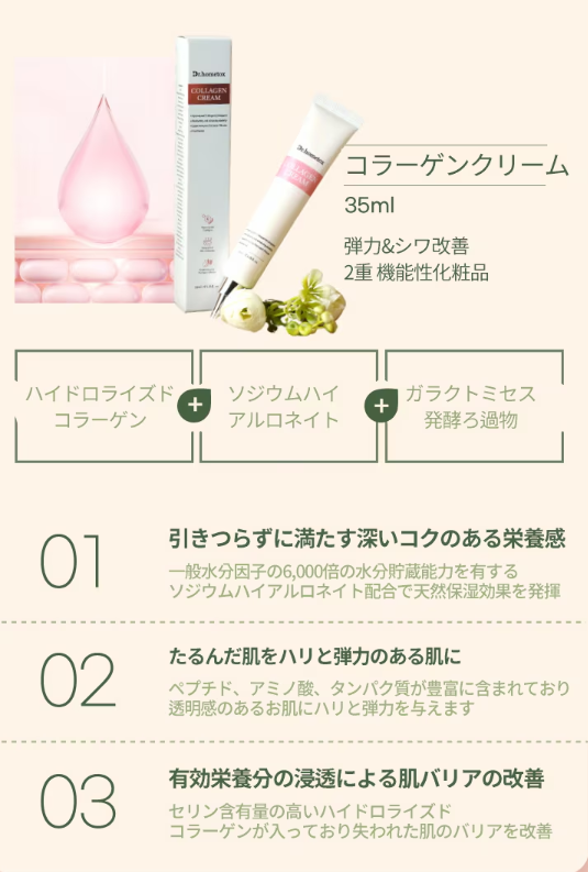 Dr.hometox  アクティブコラーゲンクリーム 35g