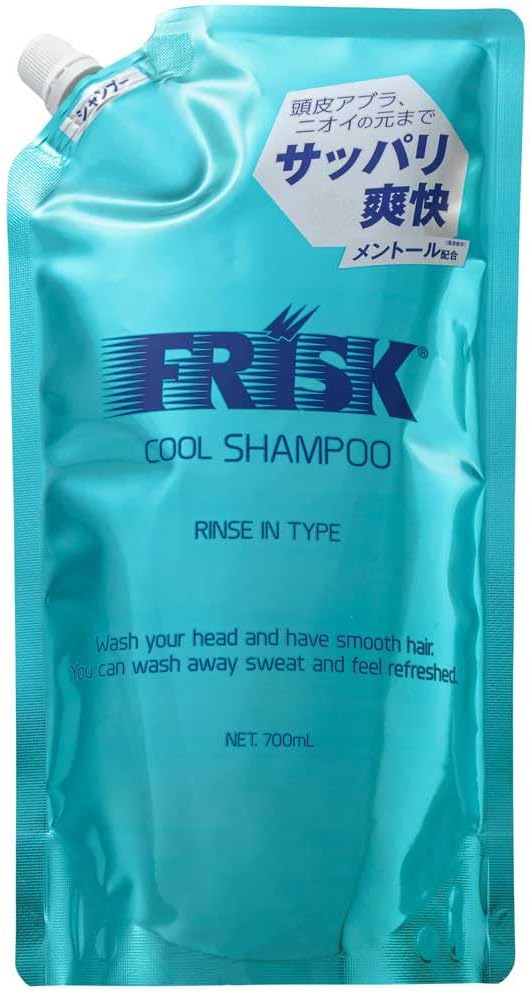 FRISK クールシャンプー 700mL リンスinタイプ メントール配合 日本製