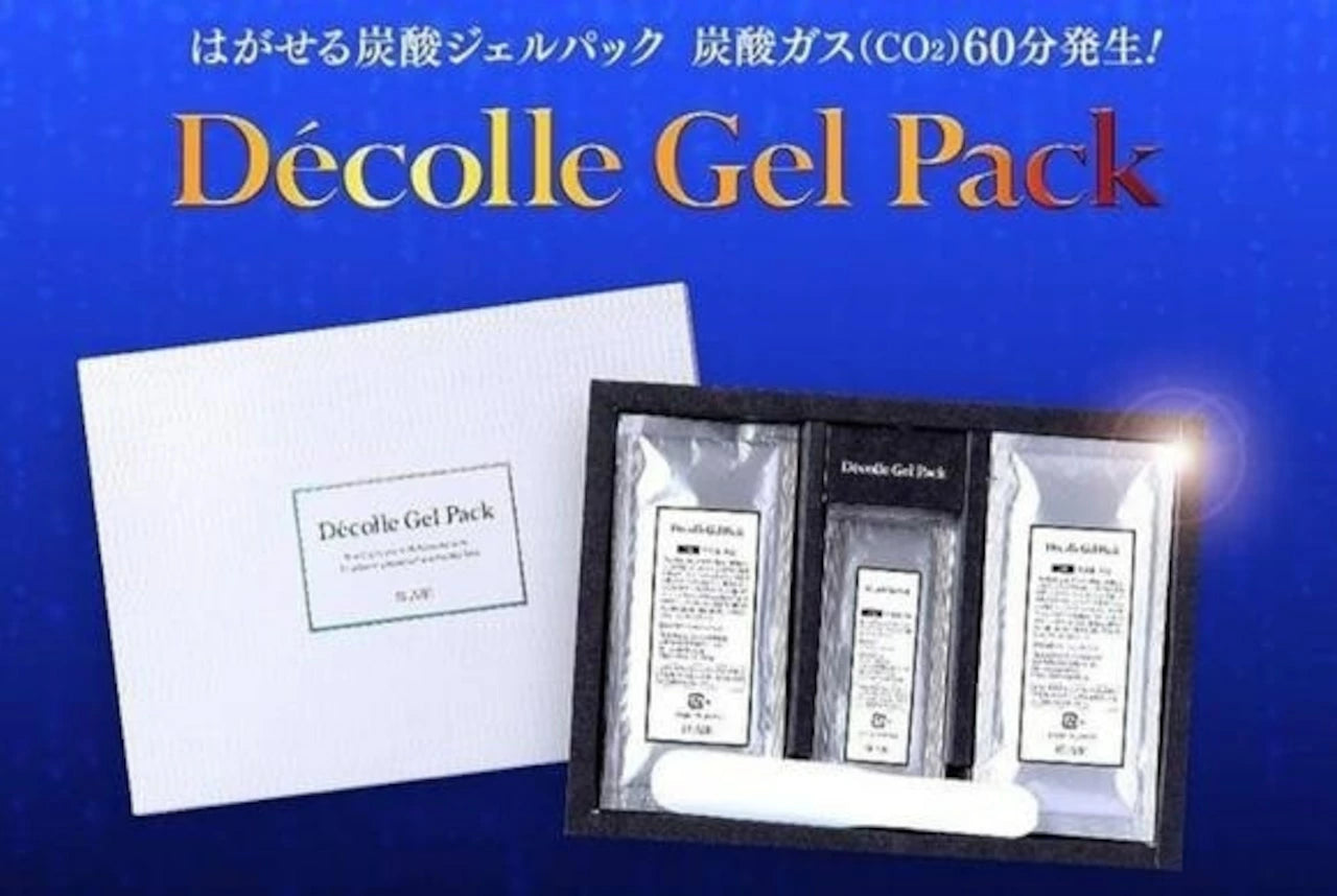 Decolle Gel Pack デコールジェルパック 炭酸パック 10回分