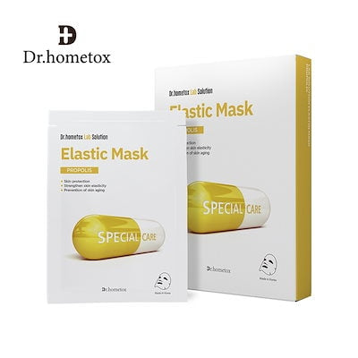 Dr.Hometox ラップソリューション プロポリス エラスティック マスク23g*10枚