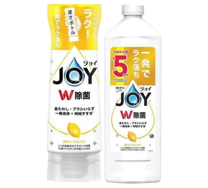 除菌ジョイコンパクト 逆さボトル＋特大 (290ml+670ml)