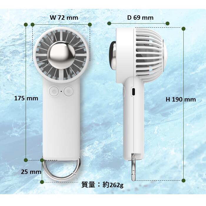 ハンディファン 冷却プレート 単品 手持ち扇風機 カルテック COOL AIR KL-HF01