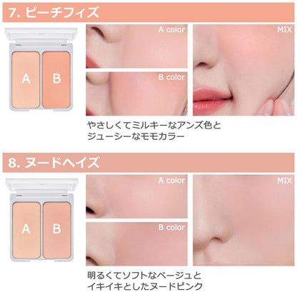 トゥーエーエヌ デュアルチーク Dual Cheek 4.5g/4.5g 2aN